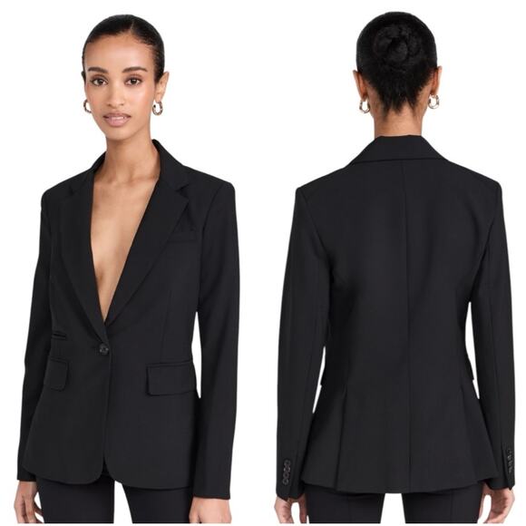 Veronica Beard Classic Dickey Tailored Blazer Jacket in Black Size 10 Medium - Picture 12 of 14